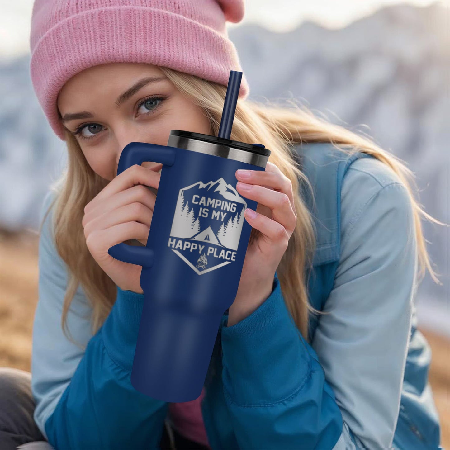 My Happy Place - Tumbler