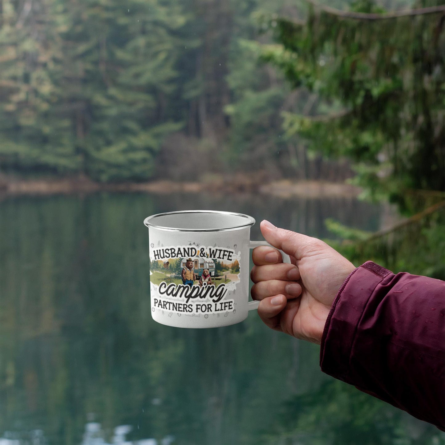 Camping Partners For Life - Camping Mug